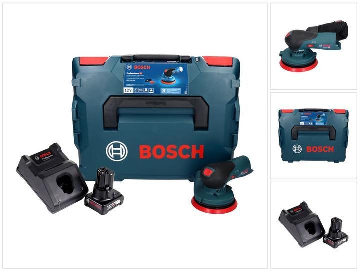 Productafbeelding Bosch Professional Bosch GEX 12V-125 Professionele accu random orbitale schuurmachine 12 V 125 mm Brushless + 1x (Excentrische schuurmachine)