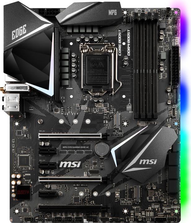 MSI MPG Z390 Gaming Edge AC (LGA 1151, Intel Z390, ATX)