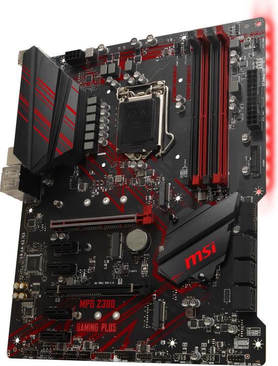MSI MPG Z390 Gaming Plus (LGA 1151, Intel Z390, ATX)