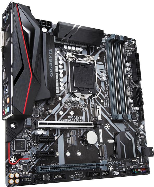 Produktbild Gigabyte Z390 M Gaming (LGA 1151, Intel Z390, mATX)