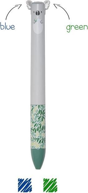 Legami Zweifarbiger Kugelschreiber - Click&Clack - Hug me (Multicoloured)