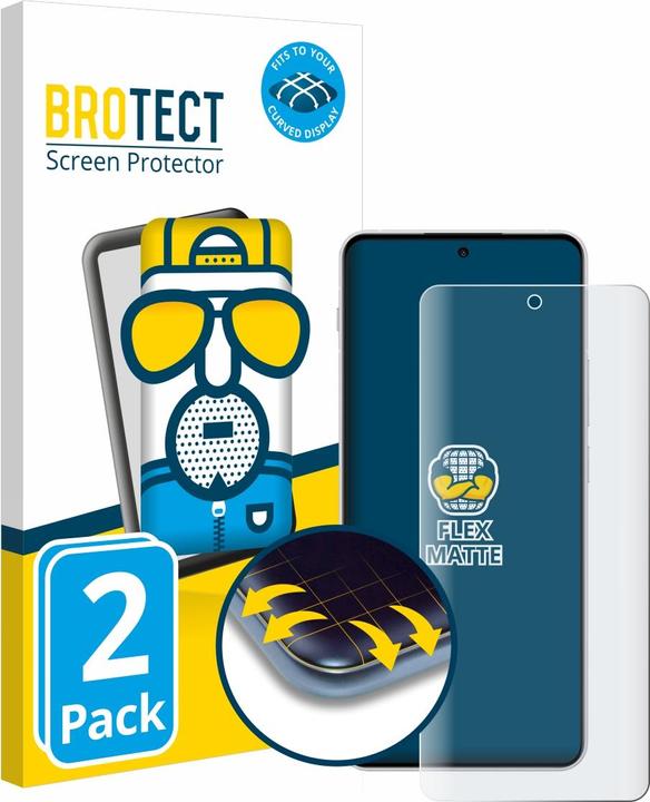 Actual product image BROTECT Matt full-screen display protection (2 Piece, OnePlus Nord 4)