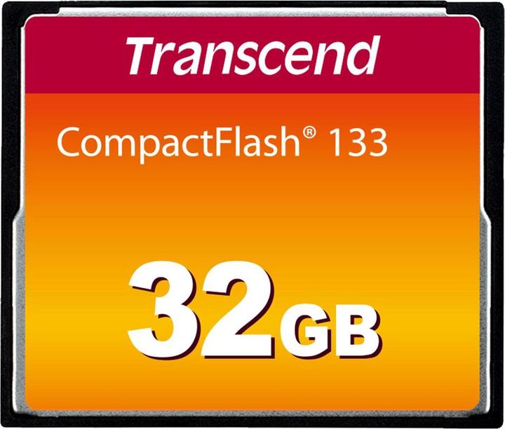 Actual product image Transcend Ts32gcf133 (32 GB, CF, U1, UHS-III)