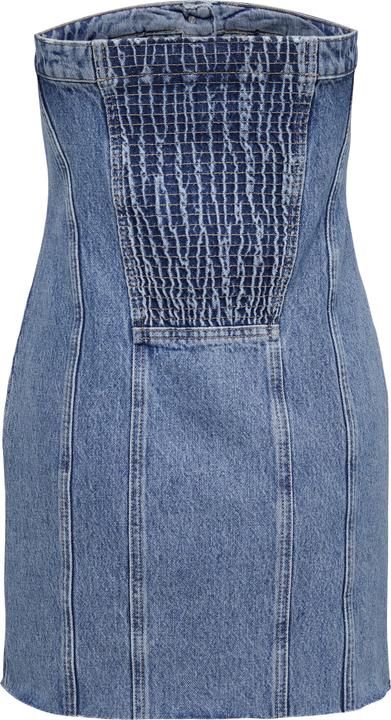 Image du produit Only Robe courte en jean moulante sans bretelles (XL)