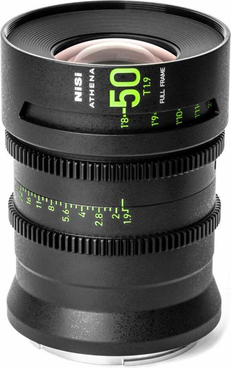 Image du produit Nisi 50mm ATHENA PRIME Full Frame Cinema Lens T1.9 (G Mount | No Drop In Filter) (Plein format)