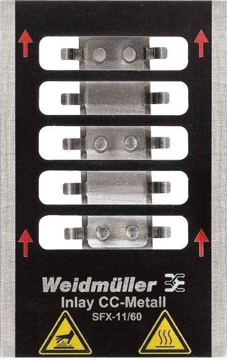 Actual product image Weidmüller Inlay for PrintJet INLAY SFX-M 11/60 (Accessories)