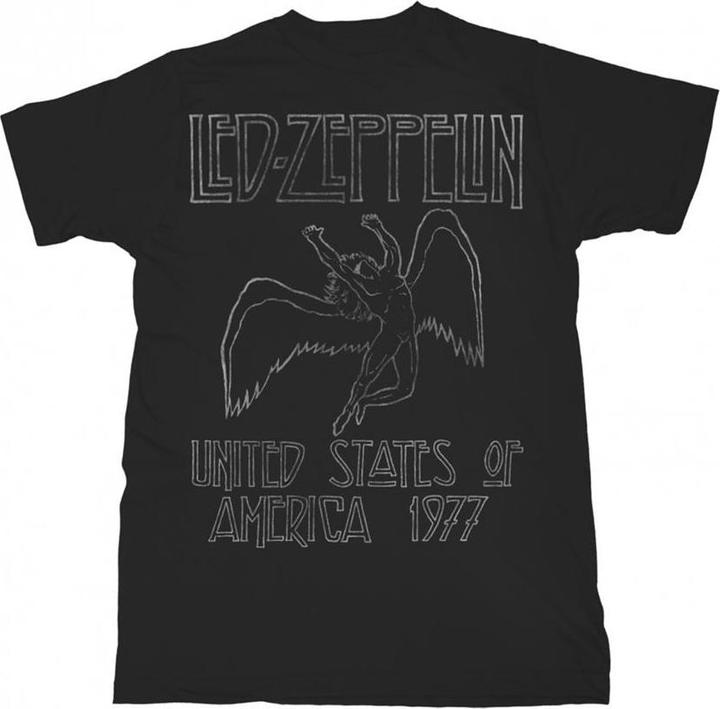 Image du produit Led Zeppelin - T-shirt USA - Adulte (M)