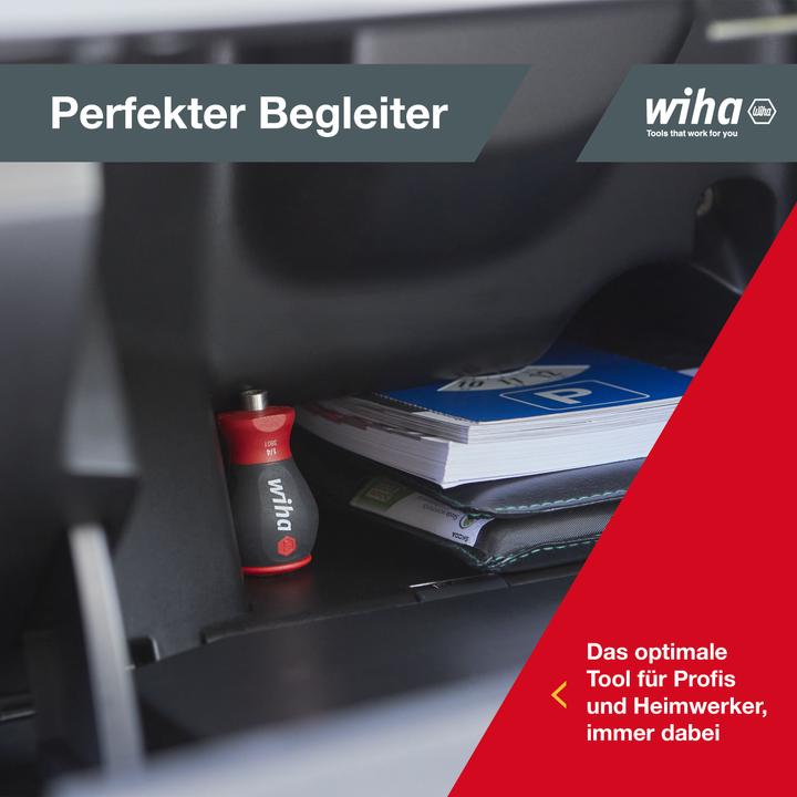 Produktbild Wiha Schraubendreher (Schlitzschrauben, Innensechskant, Torx (TX), Pozidriv-Kreuzschlitz (PZ), Phillipps-Kreuzschlitz (PH))