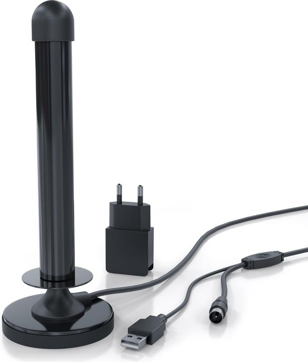 Produktbild Aplic DVB-T2 HD Antenne aktiv (Stabantenne, 25 dB, DVB-T / -T2)