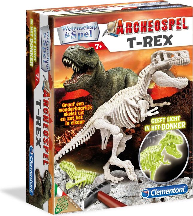 Immagine prodotto Clementoni Gioco archeologico Scienza e Gioco - T-Rex Fluo