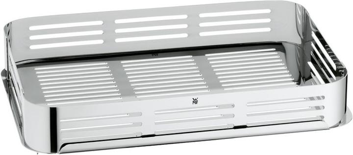 Produktbild WMF Dampfgarer Bräter 6,5l Glasdeckel Garblech Vitalis Aroma Edelstahl Induktion
