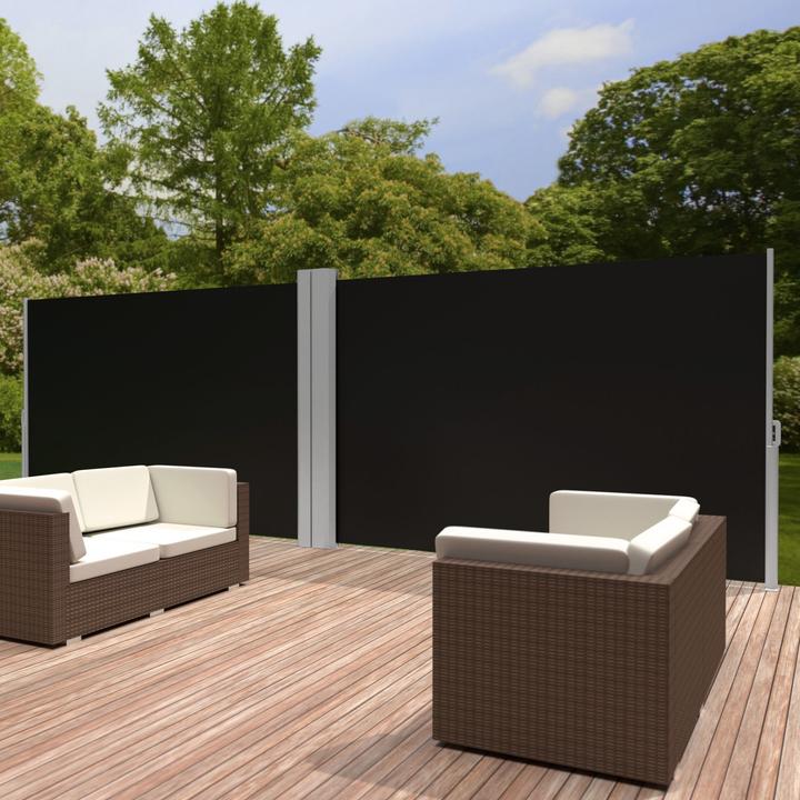 Produktbild tectake Doppel Seitenmarkise (6 m)