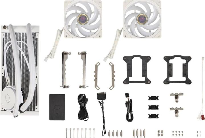 Immagine prodotto Cooler Master WAK CoolerMaster MasterLiquid PL240 FLUX Bianco (1700/1200/20x)