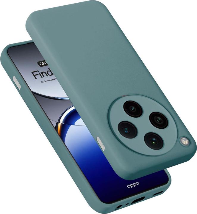 Actual product image Cadorabo Case for Oppo Find X8 Pro TPU Liquid Silicone Cover (Oppo Find X)