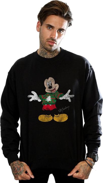 Produktbild Disney Mickey Mouse Christmas Jumper Sweatshirt (M)