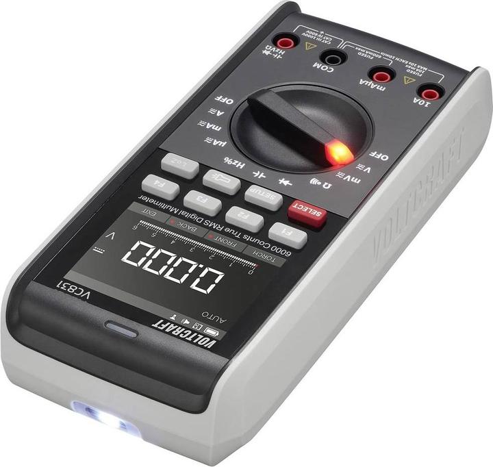 Image du produit Voltcraft VC831 SE Hand-Multimeter digital CAT III 1000 V, CAT IV 600 V Anzeig (CAT III 1000V, CAT IV 600V)