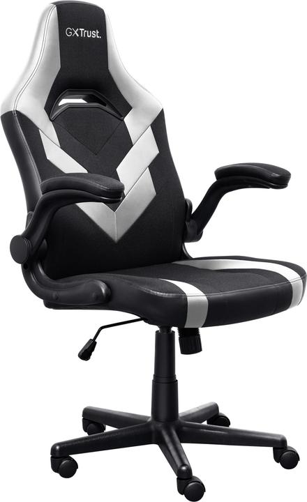 Trust GXT 703W Riye Gaming-Stuhl Schwarz/Weiss