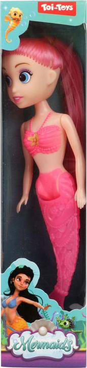 Actual product image Toi-Toys Mermaids Mermaid doll with bendable tail, 18 cm