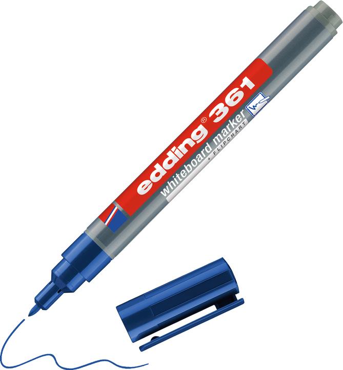 Actual product image Edding 361 (Blue, 1 mm, 1 x)