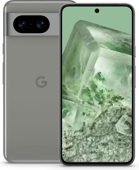 Google Pixel 8 (128 GB, Hazel, 6.20", SIM + eSIM, 50 Mpx, 5G)