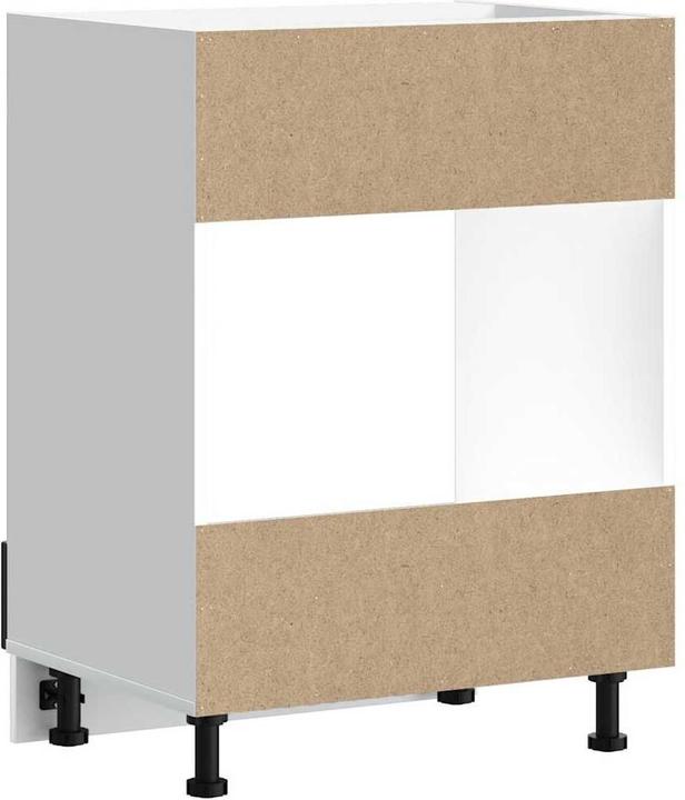 Image du produit VidaXL Armoire pour four Lucca Noir Bois composite Armoire pour four (60 x 46 x 81.5 cm)