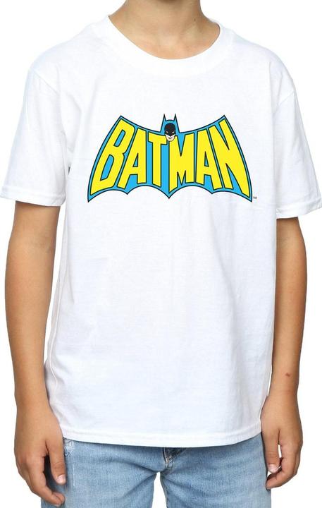 Immagine prodotto Batman T-shirt in cotone con logo rétro per ragazzi (140, 146)