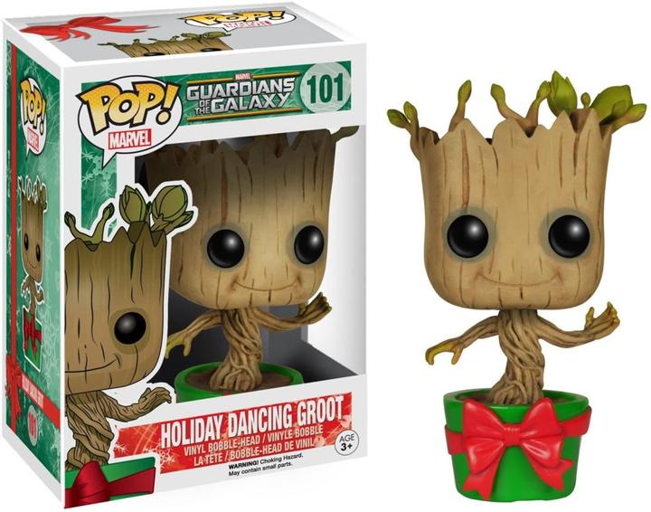Immagine prodotto Funko POP! Marvel Les Gardians de la Galaxie Holiday Dancing Groot