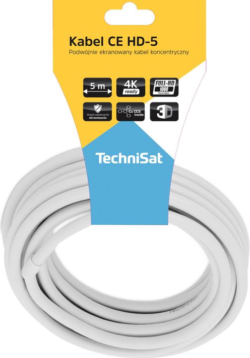 Image du produit TechniSat Câble coaxial CE HD-5 (Câble d'antenne)