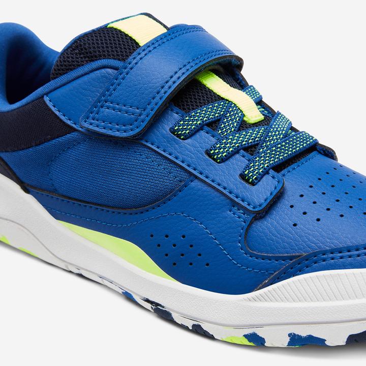 Actual product image Decathlon Sports shoes for kids with laces/velcro fastening - Playventure Yard blue (30)