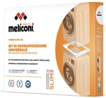 Immagine prodotto Meliconi Base Torre Slim L45 accessorio e componente per lavatrice Kit di sovrapposizione 1 pezzo(i)