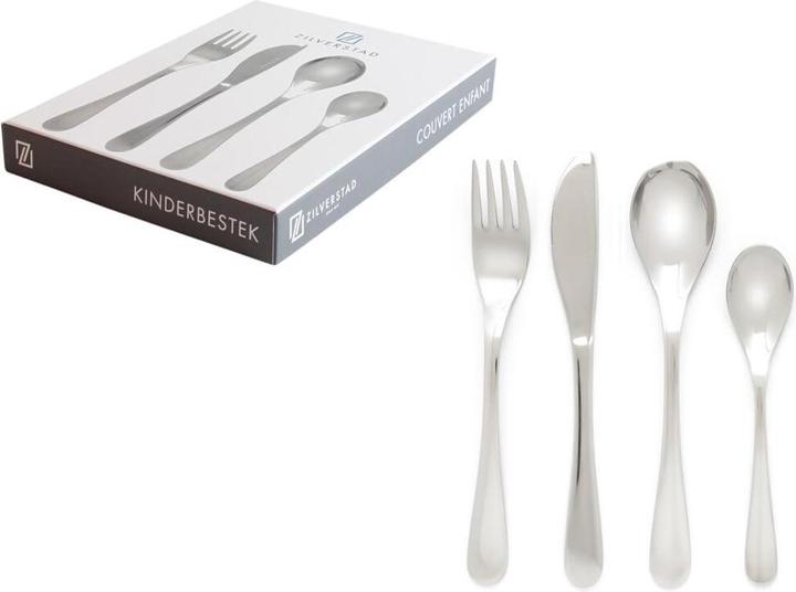 Immagine prodotto Zilverstad Set di posate per bambini "Uni" da 4 pezzi