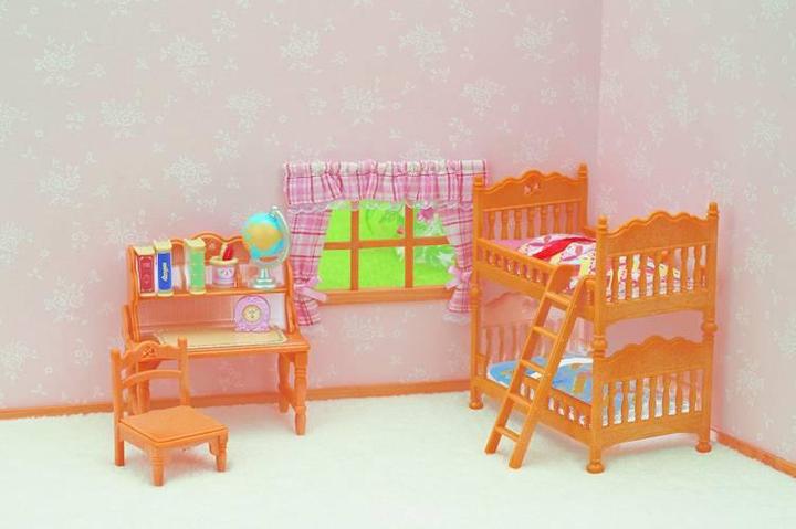 Actual product image Sylvanian Families Children's room with bunk bed