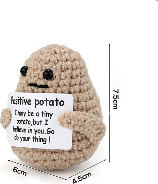 Image du produit I Am Creative Pomme de terre positive (4.50 cm)