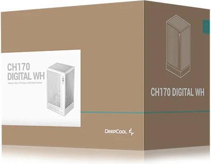 Actual product image Deepcool CH170 DIGITAL (Mini-ATX)