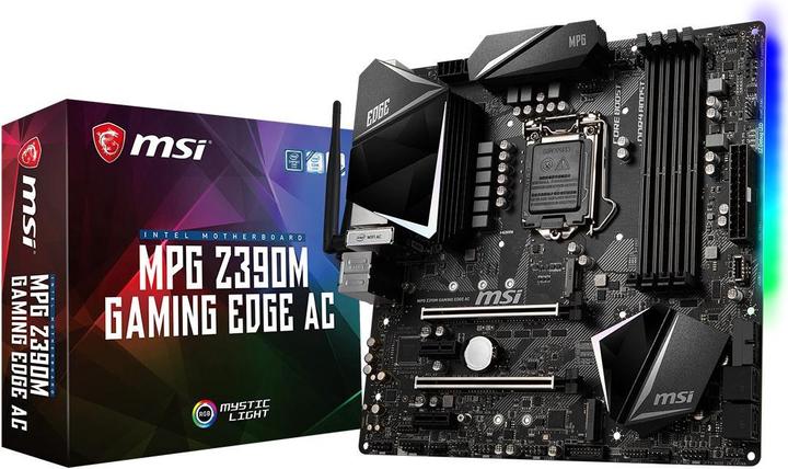 MSI MPG Z390M Gaming Edge AC (LGA 1151, Intel Z390, mATX)