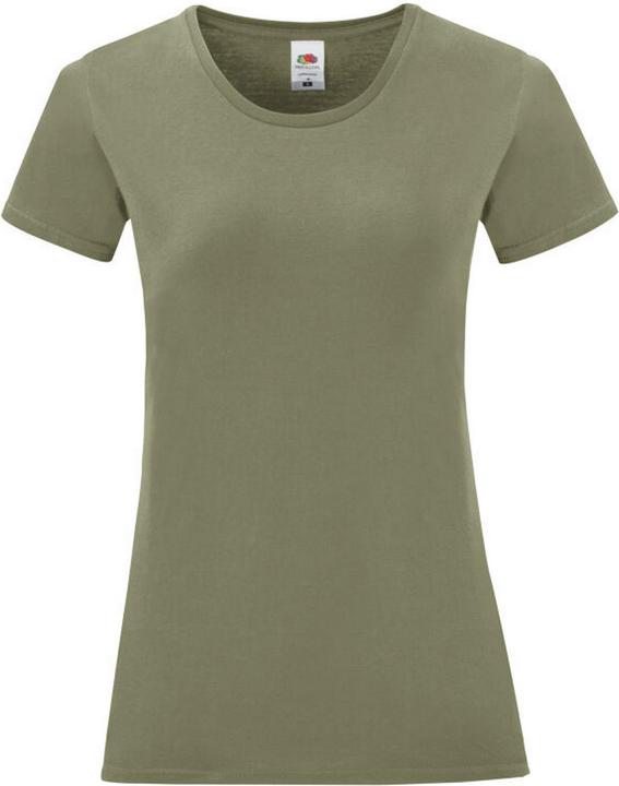 Actual product image Fruit of the Loom Womens/Ladies Iconic 150 T-Shirt (S)