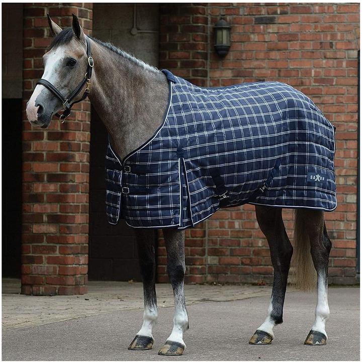 Actual product image Saxon Standard Check Horse Stable Blanket (137 cm)