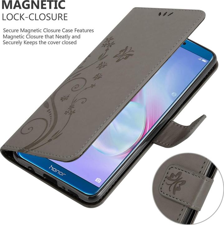 Actual product image Cadorabo Flower Book Cover (Honor 9 Lite)