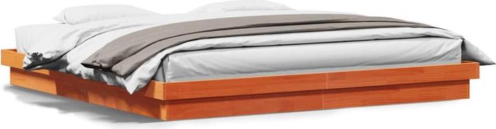 Image du produit VidaXL Bett mit LED-Beleuchtung Kiefer (200 x 200 cm)