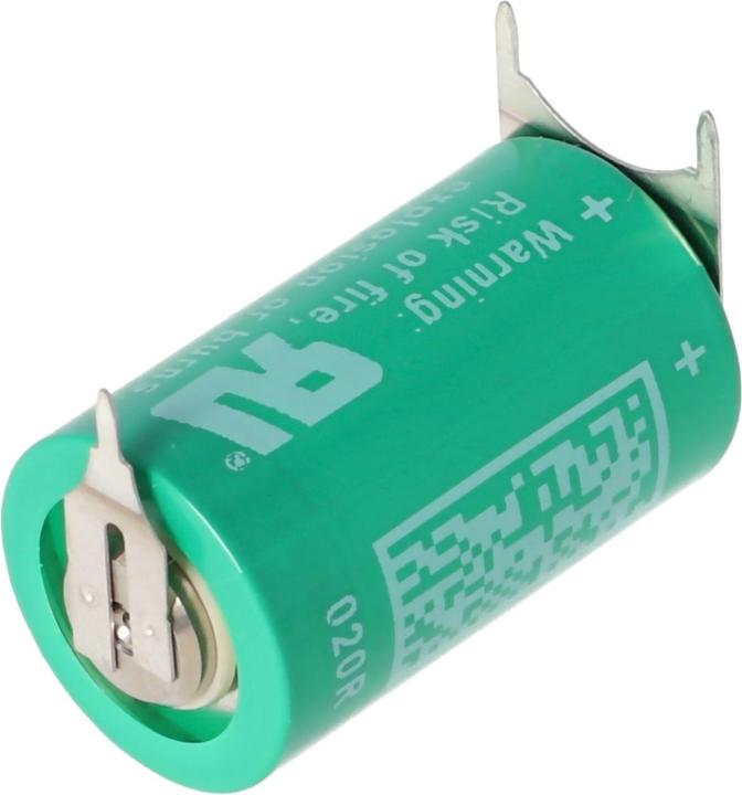Image du produit Varta Pile CR1/2AA 6127 avec 3 Print Cosse à souder, contact positif 2, négatif 1 (1 pcs, CR 1/2AA, 950 mAh)