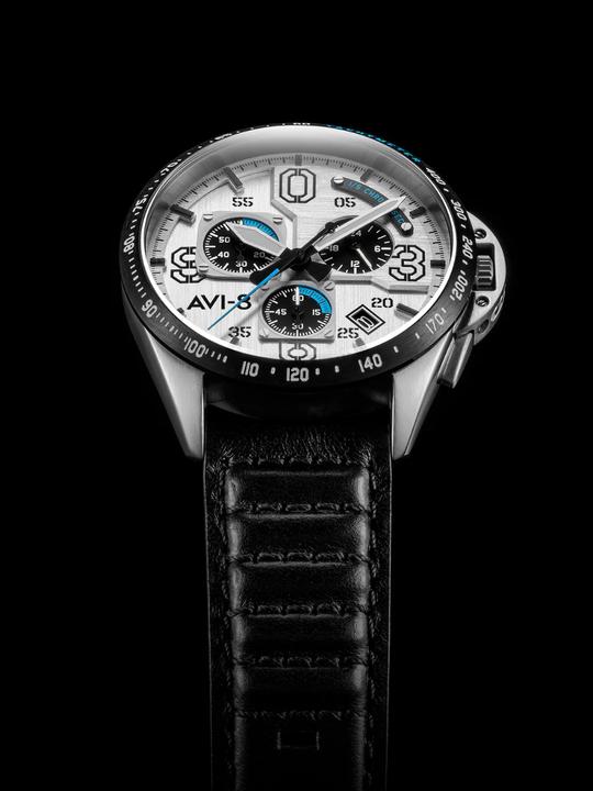 Immagine prodotto AVI-8 AV-4077-01 P-51 Mustang Cronografo 43mm 5ATM (Orologio da polso analogico, 43 mm)
