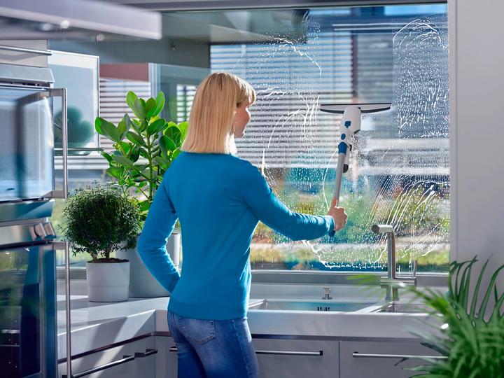 Actual product image Leifheit Nemo Click window and bathroom vacuum cleaner