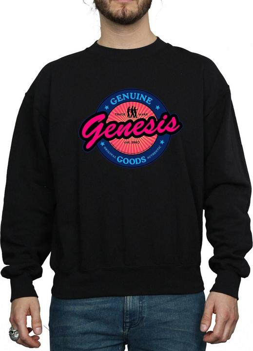 Actual product image Absolute Cult Mens Neon Logo Sweatshirt (S)