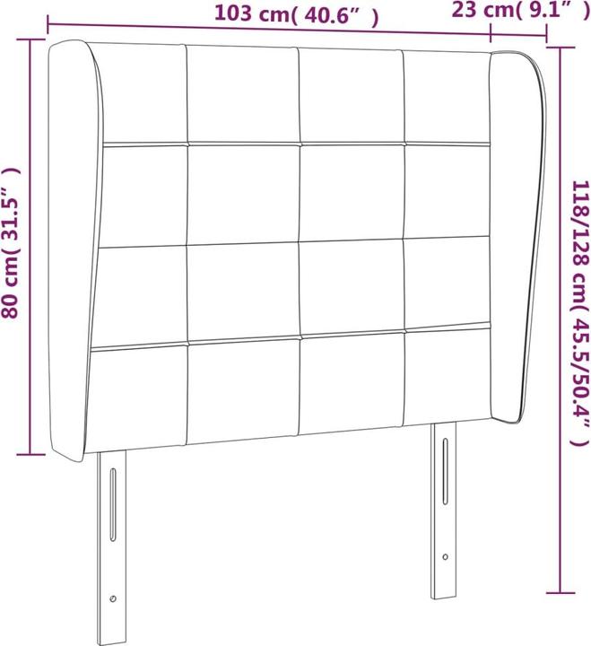 Image du produit VidaXL Kataleya (103 x 23 x 128 cm)