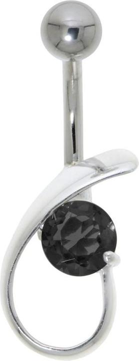 Produktbild Bijouteria Bauchpiercing (Edelstahl, Silber 925, Zirkonia)