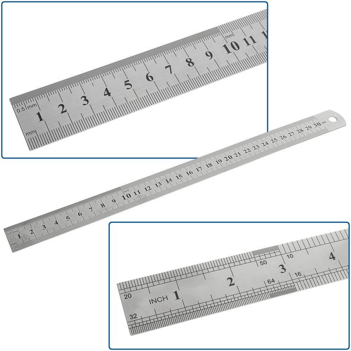 GEKO Linearmessgerät Aus Edelstahl 300mm