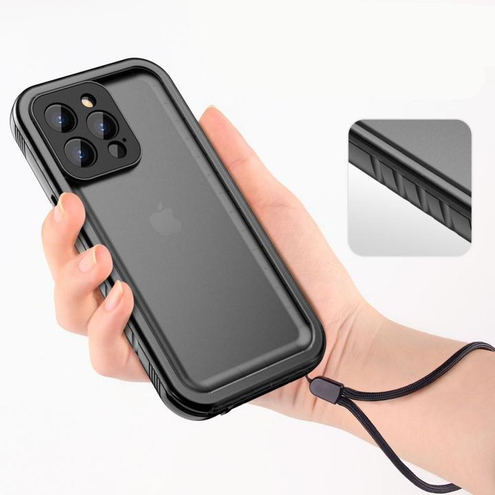 Actual product image Tech Technology protected CASE TECHNOLOGY PROTECTED BODY IP68 IPHONE 7/8/SE 2020/2022 Black universal (Apple iPhone 7)