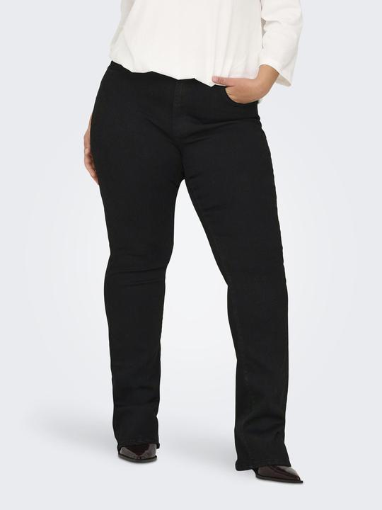 Image du produit Only Curvy CARSally Jeans taille haute coupe flare (W42/L34)