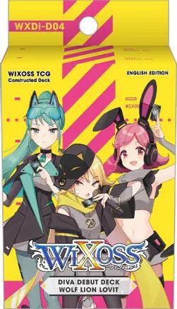Produktbild Tinisu WiXoss Diva Debut Deck - Wolf Lion Lovit (WX-D04-Eng) (Englisch, Booster Display)