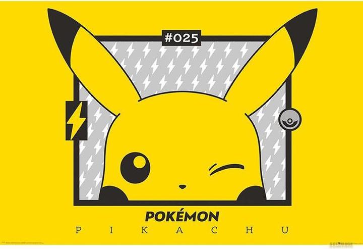 Produktbild GB Eye POKEMON - Poster Pikachu Wink 91.5x61 (91.5 x 61 cm)